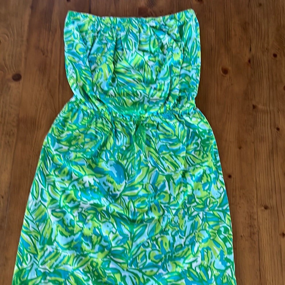 Lilly Pulitzer Strapless Mini Dress